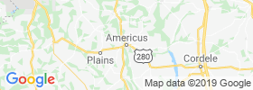 Americus map